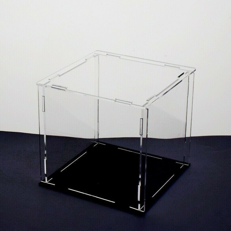 1PC Square Acrylic Display Case Action Figure Box Model Toy Showcase Stand