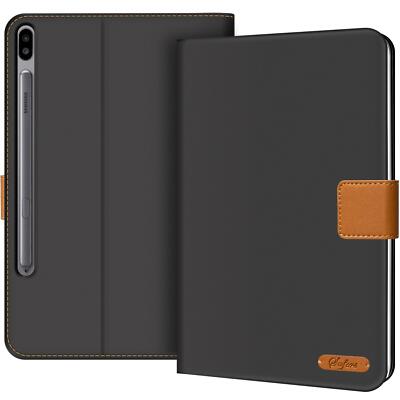 Hülle für Samsung Galaxy Tab S6 10.5 T860 Tasche Stoff Business Smart Cover Etui