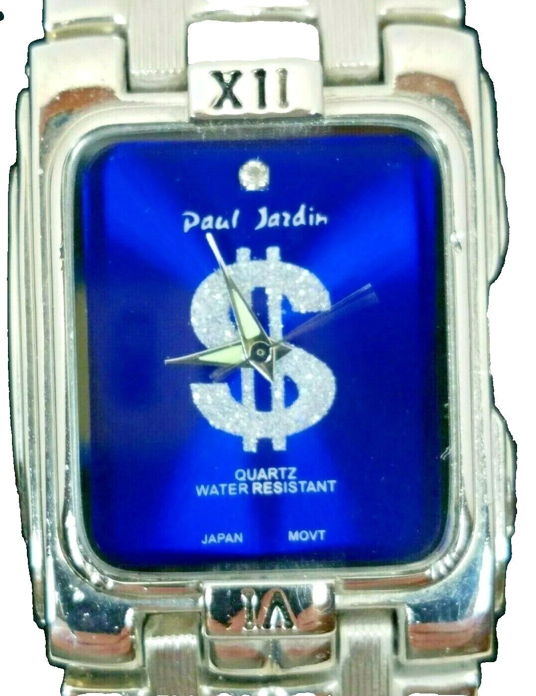 Relojes de pulsera analógico Caja de Plata Paul Jardin