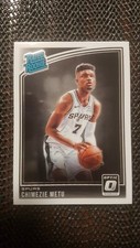 Chimeze Metu, San Antonio Spurs 2018-19 Donruss Optic Card #195