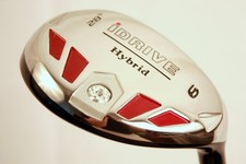 SENIOR iDRIVE CUSTOM MADE 6 HYBRID GOLF CLUBS GRAPHITE A FLEX RESCUE