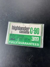 Sealed SCOTCH HIGHLANDER C-60 Blank Audio Cassette Tape