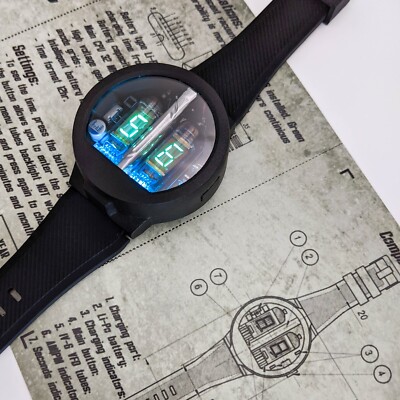 Nixie Tube Watch VFD Micro - Retro style watch with Ussr tubes | eBay