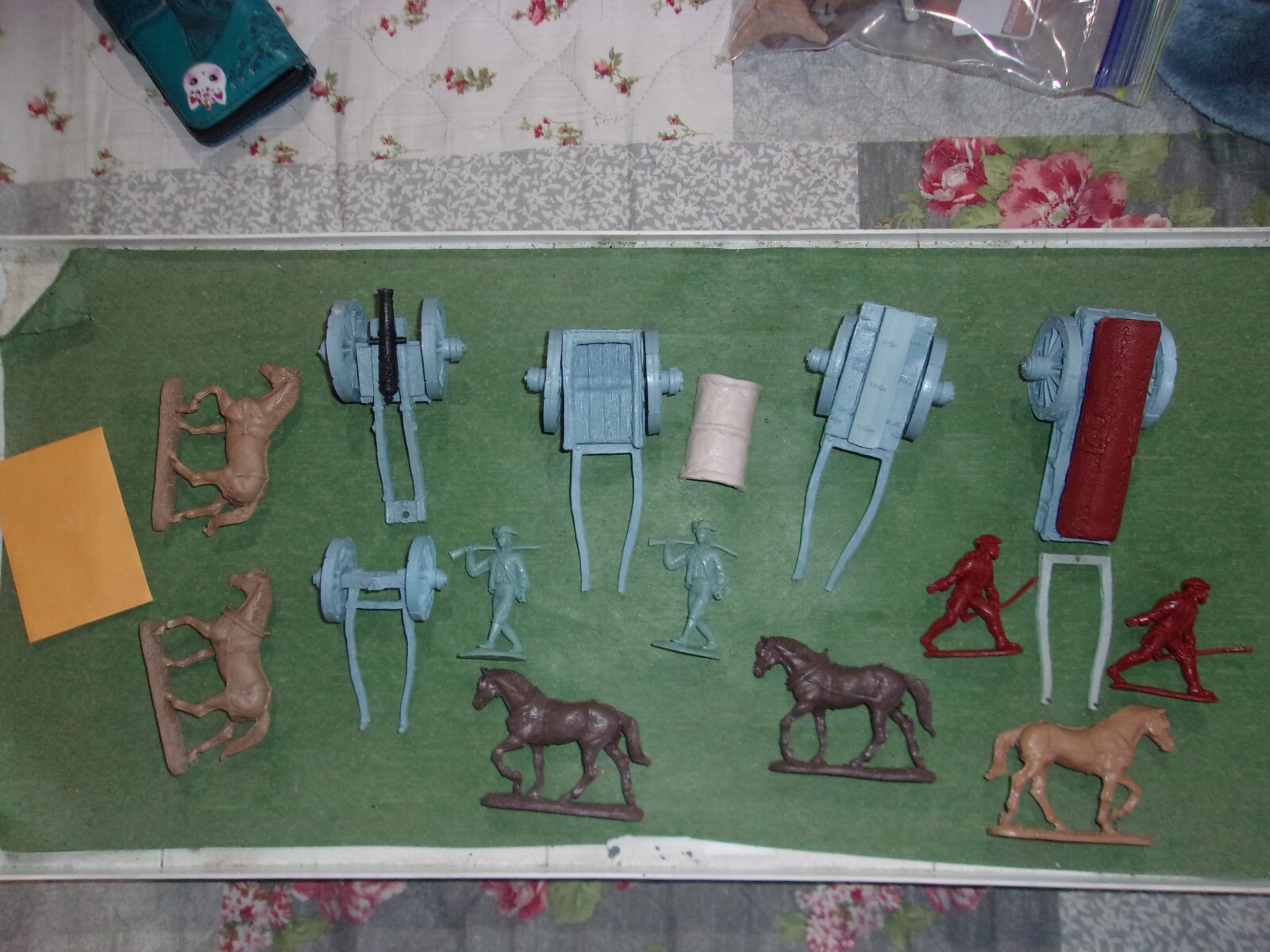 Barzso Braddocks Defeat Playset Tumbrel Cart eBay