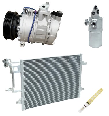 NEW RYC AC Compressor Kit W/Condenser AG61A-N Fits Allroad Quattro 2.7L 2001