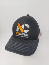 Ness Campbell Crane & Rigging Snapback Hat Adjustable Mesh Back Cap