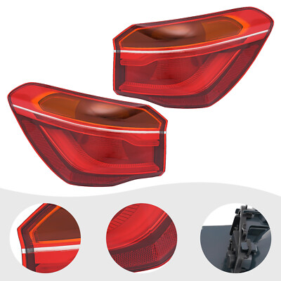 For 2016-2019 BMW X1 LED Tail Lights Rear Brake Lamps Left & Right Outer Pair