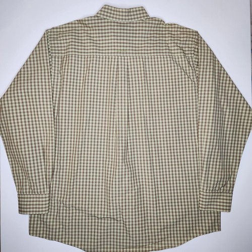 Ariat Pro Series Mens XL Button Shirt Plaid Vented Outdoor Western Cowboy Logo - Picture 6 of 12