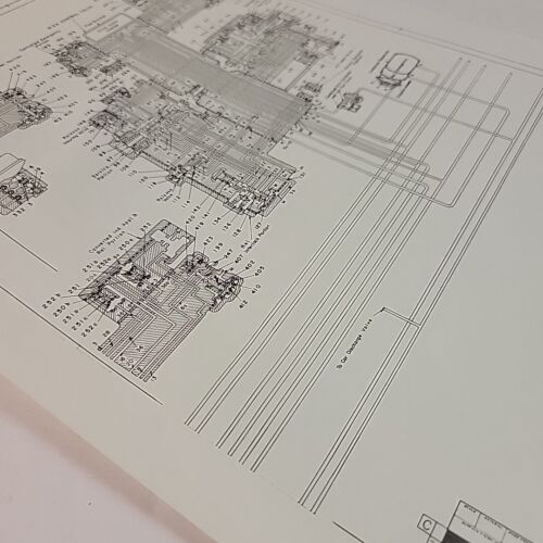 Schema attrezzatura freno vintage 24 RL 4 diesel locomotiva elettrica Westinghouse - Foto 13 di 14