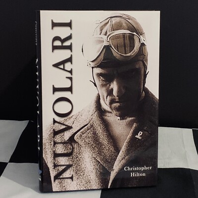 TAZIO NUVOLARI BY CHRISTOPHER HILTON BIOGRAPHY BOOK ALFA ROMEO 8C AUTO UNION D 