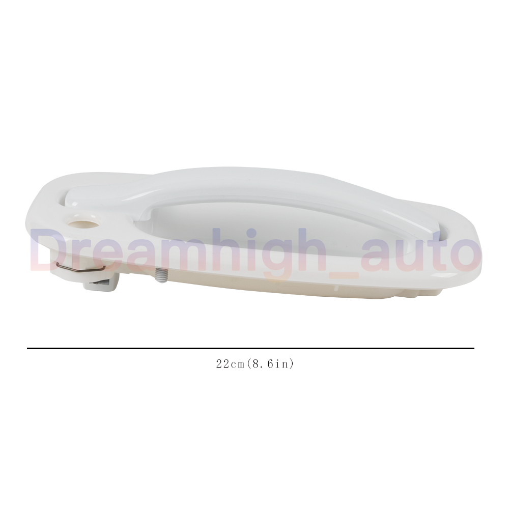 4PCS Exterior White Painted Door Handle Set For Silverado 19992007 eBay
