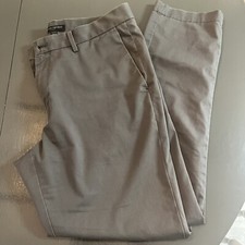 Banana Republic Men's Flat Front Pant Slim Fit Gray Size 33x30