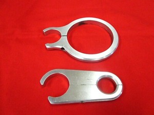 ALUMINUM BILLET BOTTLE MOUNTING BRACKETS FOR 4" DIAMETER BOTTLE