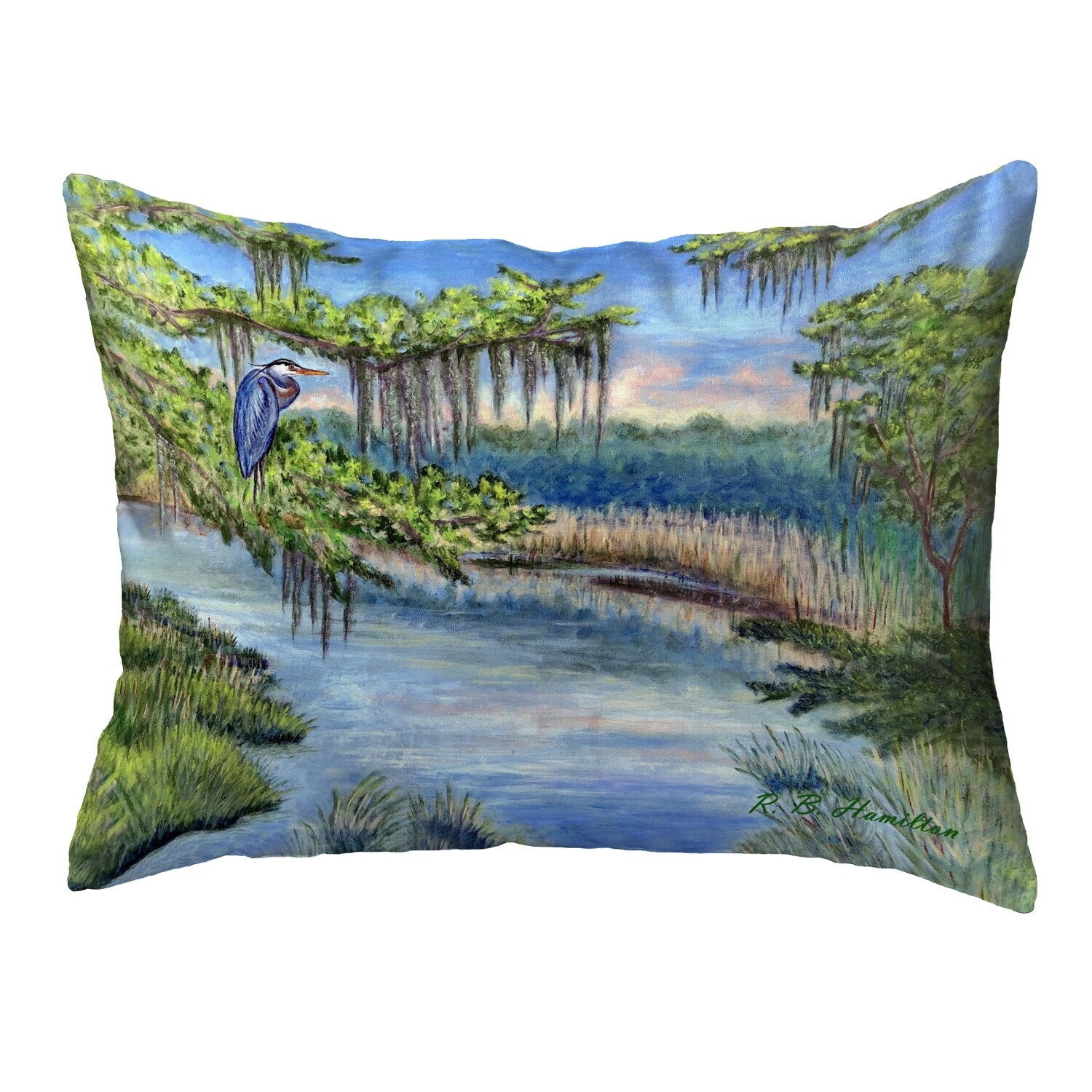 Marsh Morning Noncorded Pillow