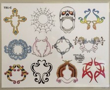 Tattoo Flash Single Sheet Print 11 X14 Border Frame Perimeter Boundary Tattoo