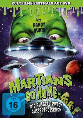 Martians Go Home - Die ausgeflippten Außerirdischen - Randy Quaid  DVD/NEU/OVP