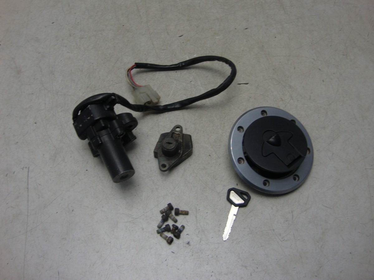 Schlosssatz Zündschloss Tankdeckel Schloss Sitz Kawasaki ZX-6 R