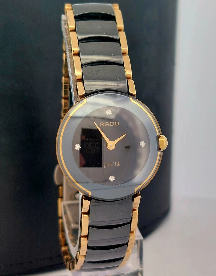 Reloj Suizo RADO DiaStar Jubile Diamante Cerámica Titanio - Caja 153.0352.3, Papeles Foto 4 de 4