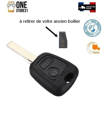 Coque De Remplacement Pour Télécommande De Clé CITROËN - Neuf Sous Blister