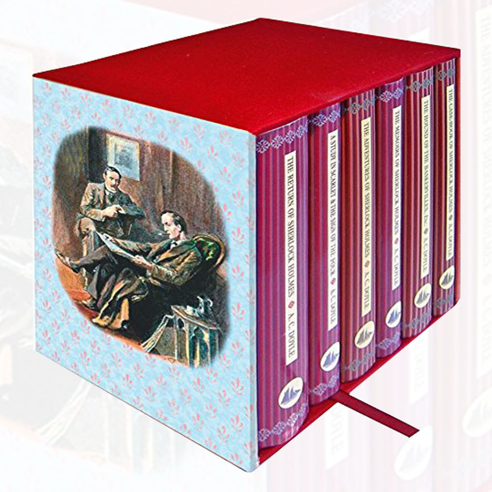 Sherlock Holme Arthur Conan Doyle 6 Books Box Collection Set Return of Sherlock - Image 2