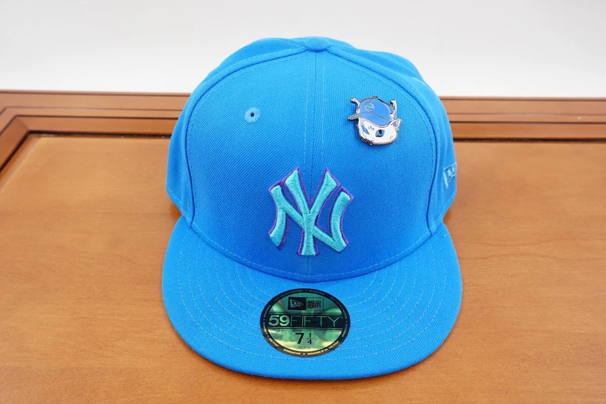  New Era 59Fifty Hat MLB Basic New York Yankees Black/Black  Fitted Baseball Cap (7 1/2) : Sports & Outdoors