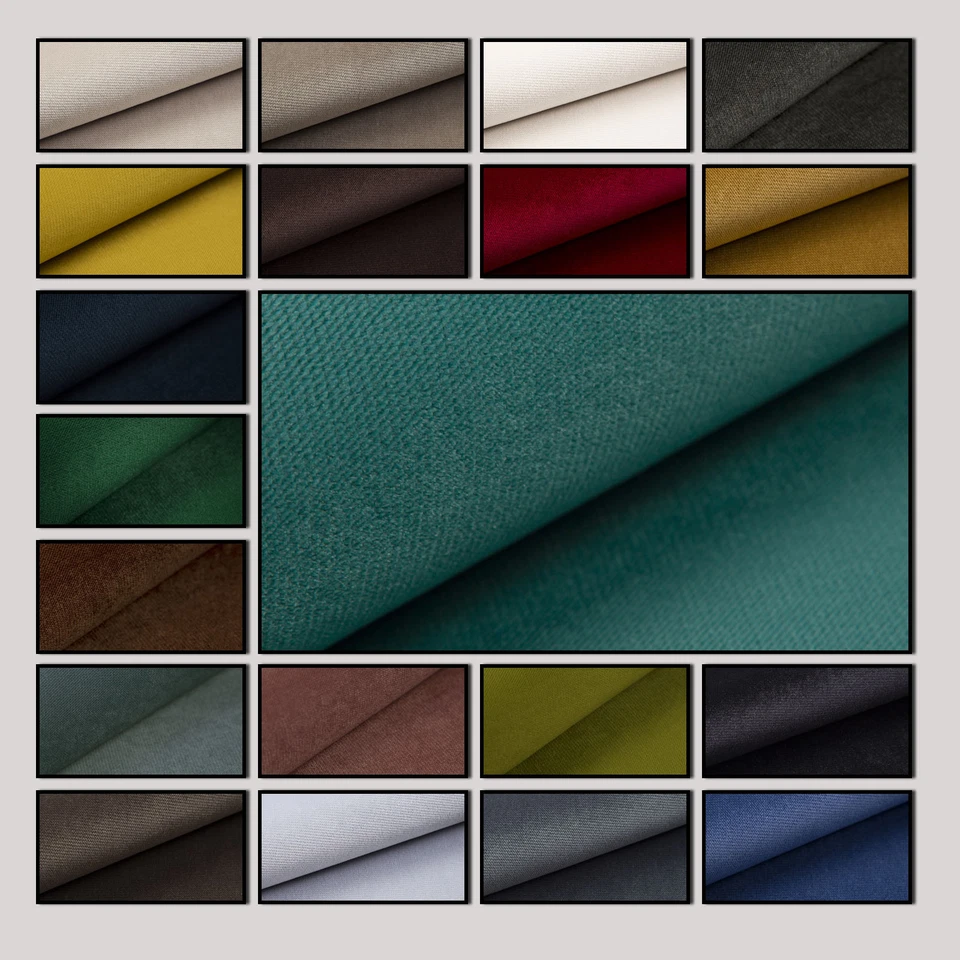 MAX GESCHÄFT Polsterstoff PAROS SAMT Bezugstoff Möbelstoff Stoff Meterware PASSAU Kronos