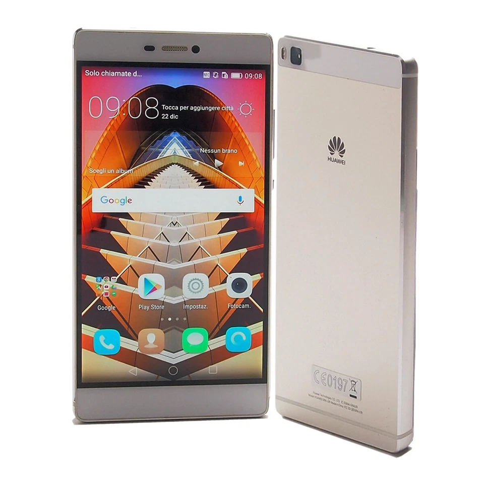 SMARTPHONE HUAWEI P8 GRA L09  TFT 16 GB Accessoriato Resettato Fabbrica come New - Immagine 2 di 4