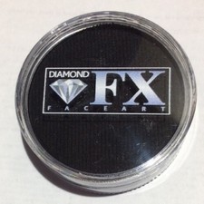 Diamond FX Face Paint Essential Black 90 Grams ES3010