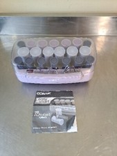 Conair Easy Start Hot Rollers 20 Multi Sized Tangle Free Plastic in 3 Sizes HS11