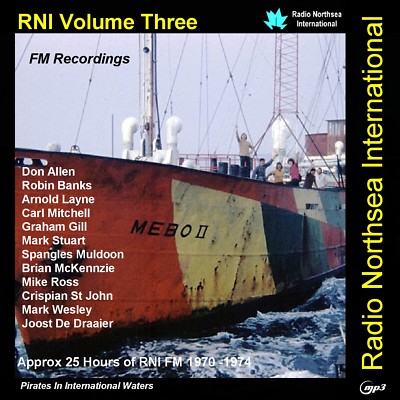 Piratenradio Nordsee (RNI) International Band drei Hören Sie im Auto