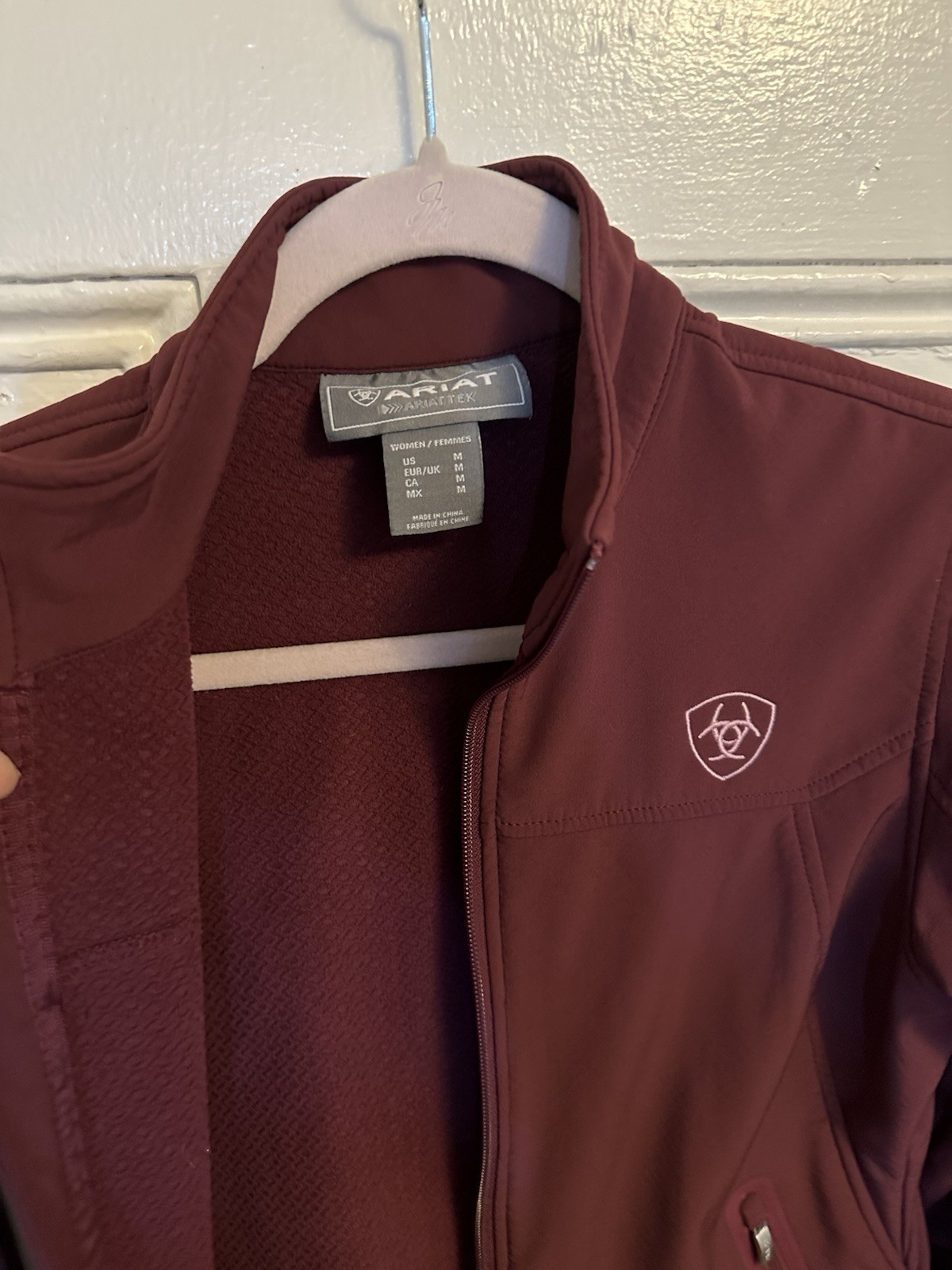 Women’s Medium Ariat Softshell Jacket AriatTEK Fu… - image 6