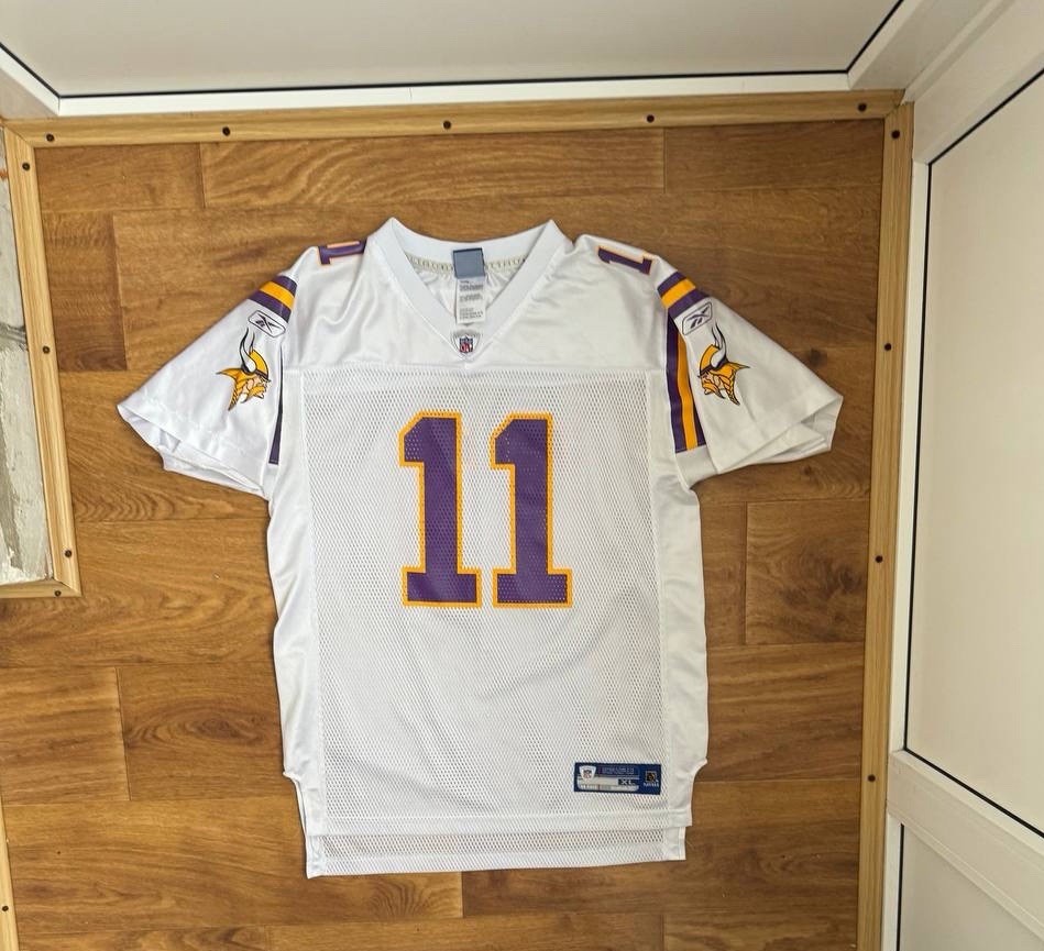 Youth NFL Reebok On Field Minnesota Vikings DAUNTE CULPEPPER JERSEY #11 Boys XL