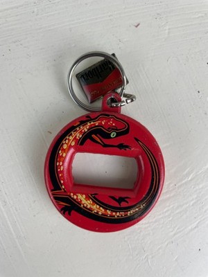 Marlboro Adventure Team Bev Key Keychain Red Lizard Bottle Opener