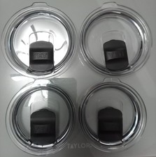  4 Pack YETI Rambler Lids w/Magslider Clear For 30oz Tumbler  20oz Tumbler Set