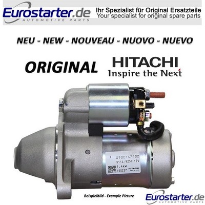 1**Anlasser Neu Original Hitachi OE-Ref. S114-477A für Yanmar