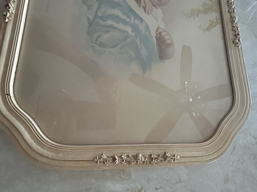 Stampa/foto vintage con cornice bambino "Sleep Baby Sleep" Annie Benson Muller - Foto 5 di 21