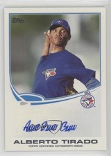 2013 Topps Pro Debut Auto Alberto Tirado #PDA-AT Auto 2u3