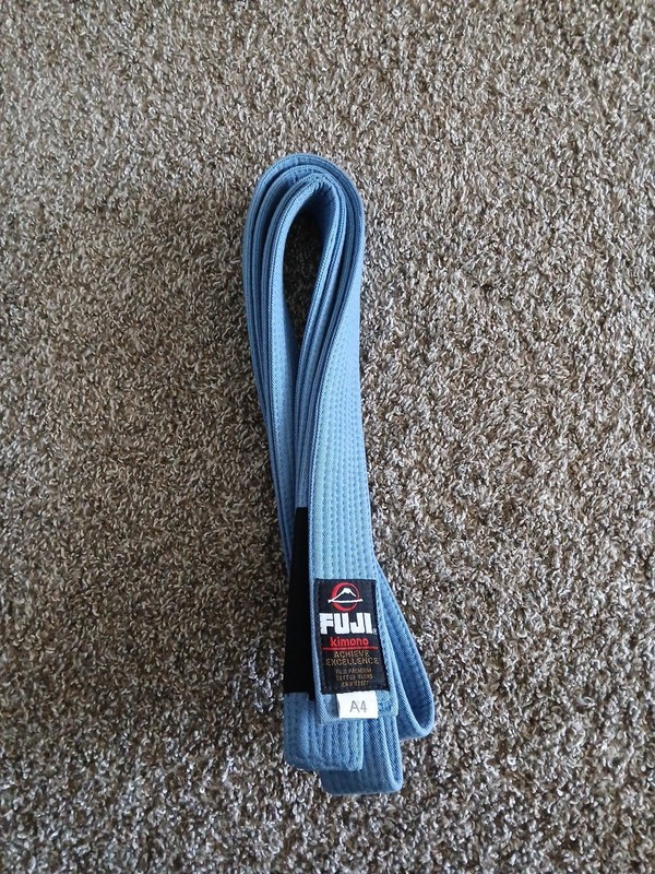 New Fuji Sports Jiu Jitsu Brazilian JiuJitsu MMA BJJ Adult Gi Rank Belt Size A4