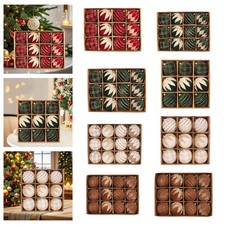 Christmas Balls Ornaments Charm Pendants Creative Sturdy Xmas Tree Decor