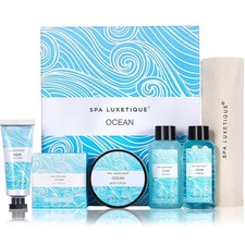 Spa Luxetique Spa Gift Set for WomenOcean Spa Set Includes Body Lotion Shower...