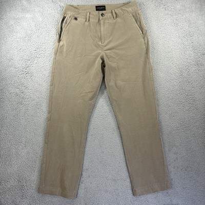 Lucky Brand Mens Pants Mens 29x28* Tan Adventure Performance Golf Tech Straight