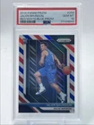 JALEN BRUNSON 2018-19 PANINI PRIZM ROOKIE RED WHITE BLUE GEM RC PSA 10 Q2893