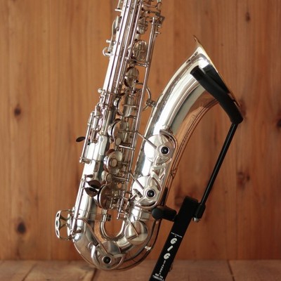 Yanagisawa T-50S Tenorsaxophon versilbert gebraucht mit Hartschalenkoffer Hals
