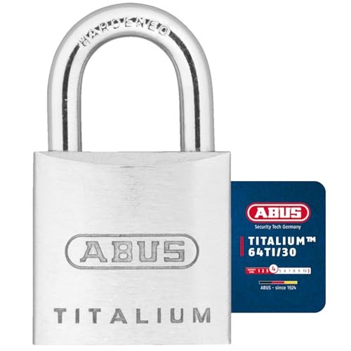 64TI/30 30mm Carded Titalium Padlock (Pack of 2) 