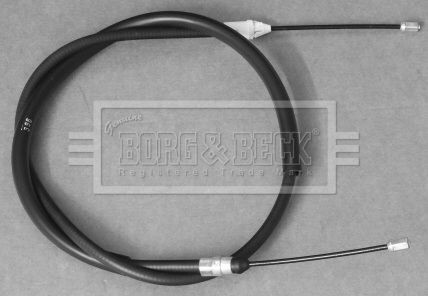BORG & BECK BKB3334 Parking Brake Cable Pull Rear Left Fits Renault Clio