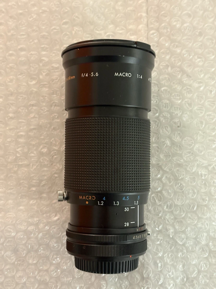READ* Kiron 28-210mm F4-5.6 Macro Zoom Lens for Canon FD Mount SLR Cameras