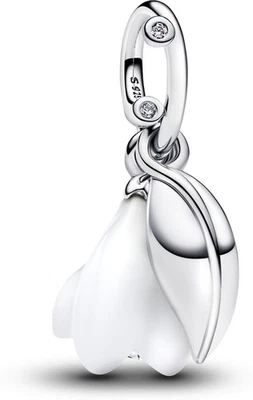 Pandora Schneeglöckchen Charm-Anhänger 794239C01 Charm Anhänger - Bild 1 von 3