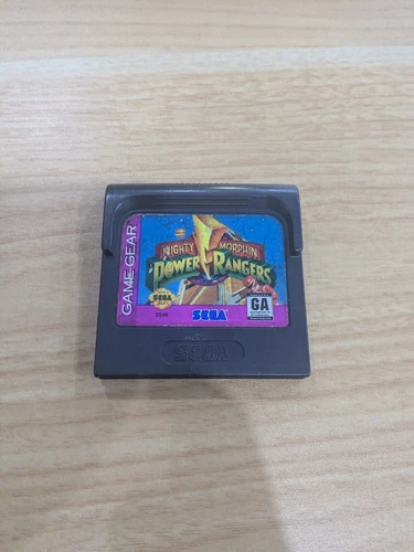 O1 Mighty Morphin Power Rangers Sega Game Gear Cartridge Only