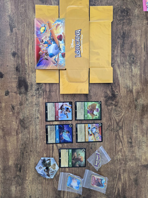 Disney Lorcana Azurite Sea Pins, Promos & More