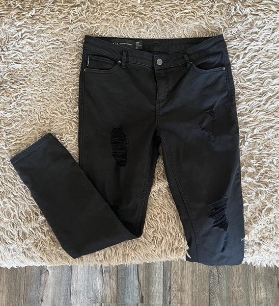 Women Armani Exchange Jeans Black 30 / L